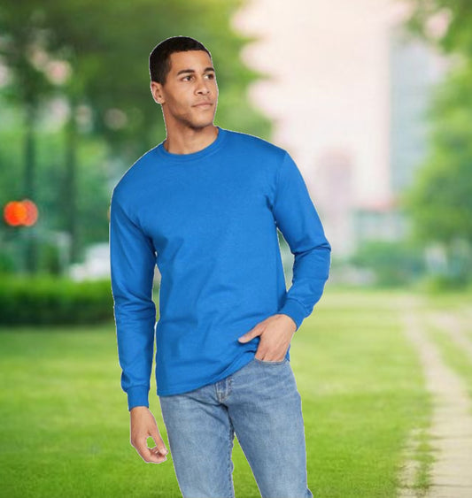 Gildan G240 Long Sleeve T-Shirt 2400 Ultra Cotton